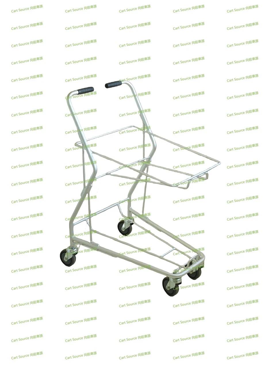 Aluminum Cart Used For Placing Plastic Box